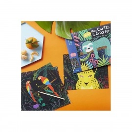My Scratch Art Cards - Jungle
