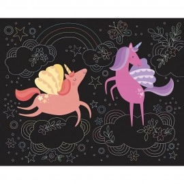 My Scratch Art Cards - Unicorns