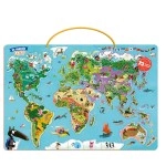 My Magnetic World Map Puzzle - Discovering the World with Loup