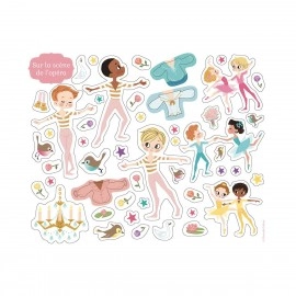 200 Stickers - Dancers