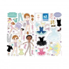 200 Stickers - Dancers