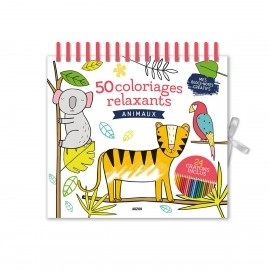 My Creative Notebooks - 50 Animal Scenes to Colour