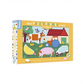 My First Shape Puzzle - The Farm
