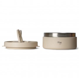 Large Thermal Food Jar 400 ml - Beige