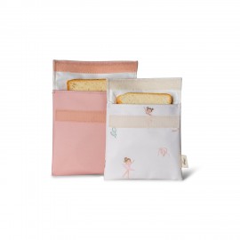 Reusable Sandwich Bags - Set of 2 - Ballerina