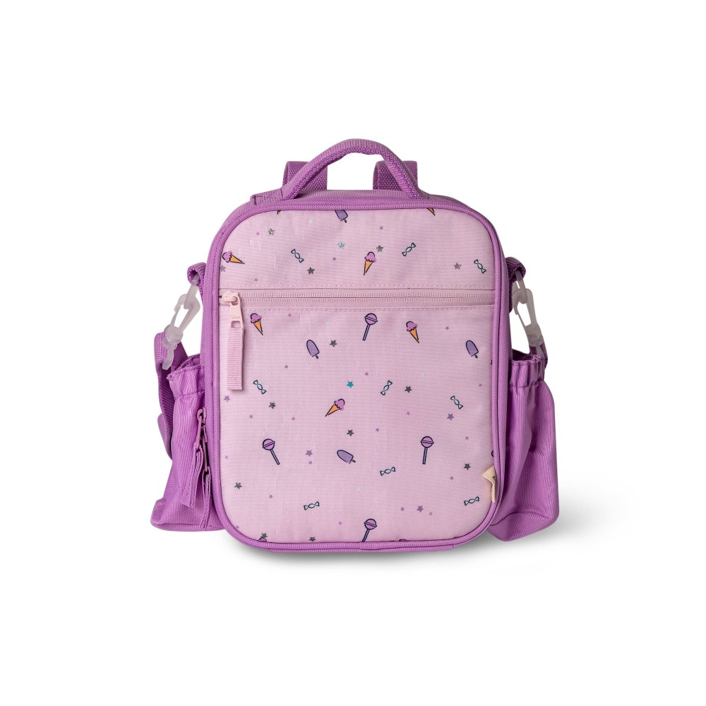 Insulated Lunchbag Backpack - Stormy Unicorn