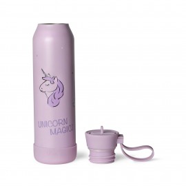 Medium Water Bottle 500 ml - Stormy Unicorn