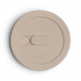 Silicone Cup Cover Lid - Beige