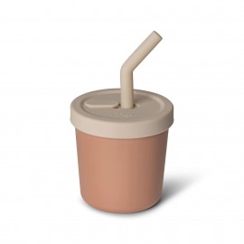Silicone Cup Cover Lid - Beige