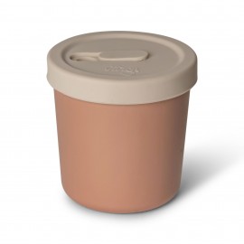 Silicone Cup Cover Lid - Beige