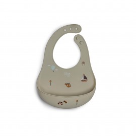 Silicone Bib - Vehicles
