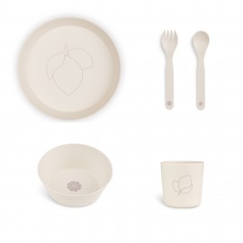 Bio Based Tableware Set - Lemon