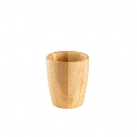 Bamboo Cup and Straw - Blush Pink