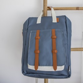 Large Backpack - Navy Blue