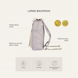 Large Backpack - Purple