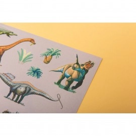 Dinos - Creative Stickers - Arts and Crafts - Set 6 Pcs