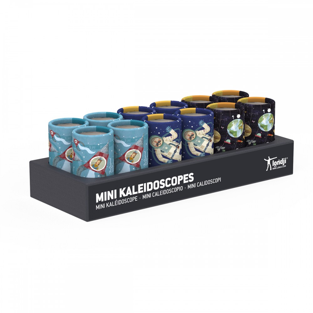 Mini Kaleidoscope Mix Space - 12 pcs