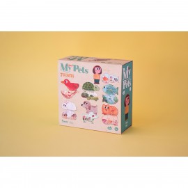 I Love My Pets - 21 pcs - Shape and Reversible Puzzle