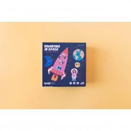 Valentina in Space - 2+3+4+5+10 pcs - Glow in the Dark Puzzle
