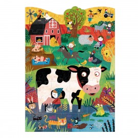 Moo - 36 pcs - Animals Puzzle