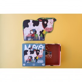 Moo - 36 pcs - Animals Puzzle