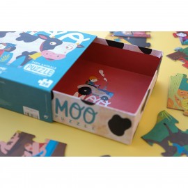 Moo - 36 pcs - Animals Puzzle