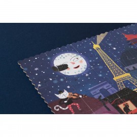 Paris Night & Day - 36 pcs - Reversible Puzzle