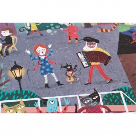 Paris Night & Day - 36 pcs - Reversible Puzzle