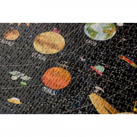 Discover the Planets - 600 pcs - Micropuzzle