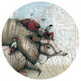 Avec Tatou - 500 pcs - Round Puzzle