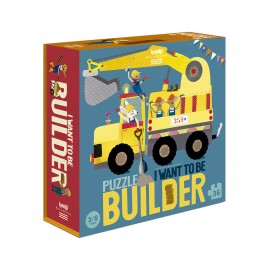 I Want To Be … Builder - 36 pcs - Jobs Puzzle