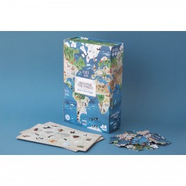 Discover the World - 200 pcs - Look and Find Puzzle