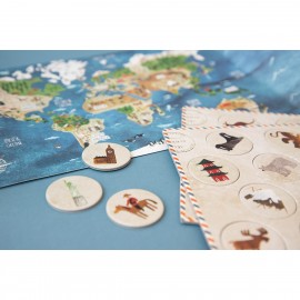 Discover the World - 200 pcs - Look and Find Puzzle