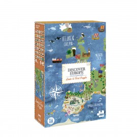 Discover Europe - 200 pcs - Look and Find Puzzle