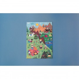 Let's Go to the Mountain - 36 pcs - Reversible Puzzle