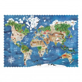 Discover The Worlds - 100 pcs - Pocket Puzzle