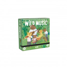 Wild Music - 36 pcs - Reversible Puzzle