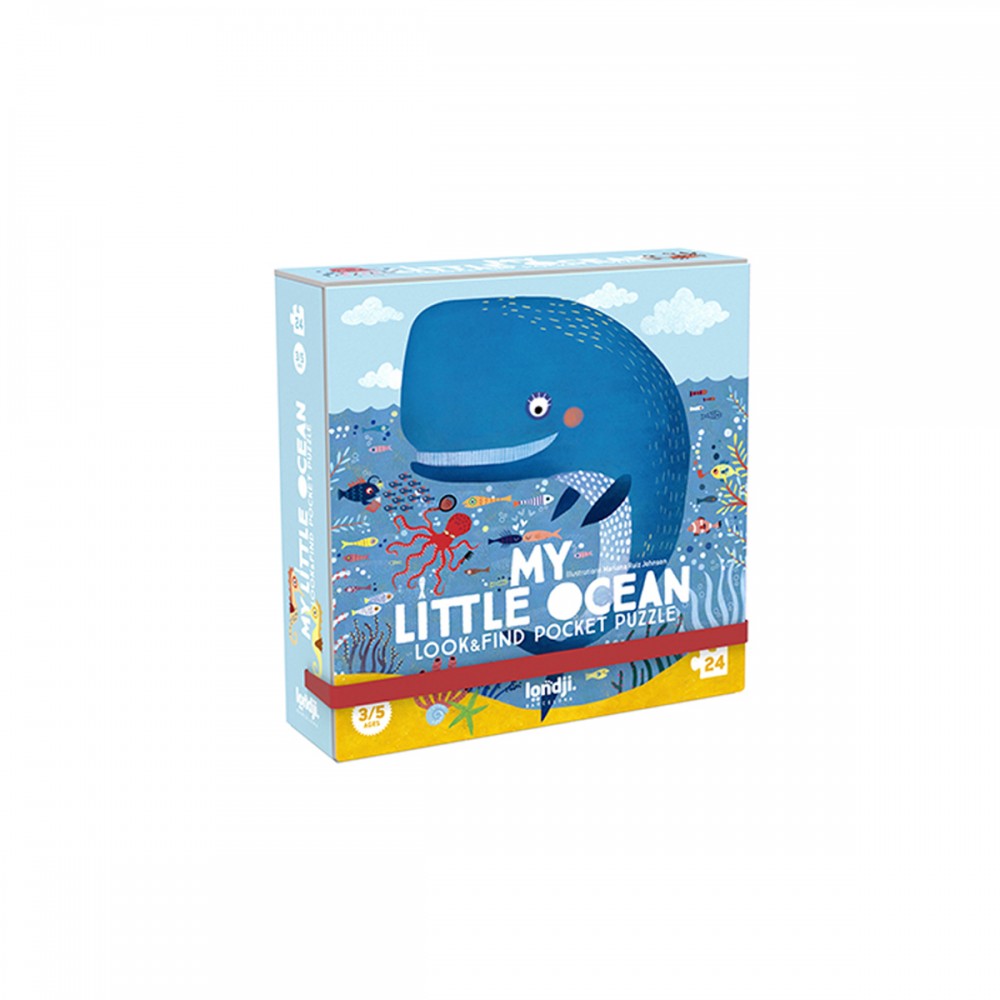 My Little Ocean - 24 pcs - Look and Find Pocket Puzzle