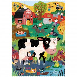 My Little Farm - 24 pcs - Look and Find Pocket Puzzle