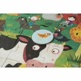 My Little Farm - 24 pcs - Look and Find Pocket Puzzle