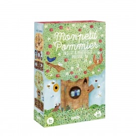 Mon Petit Pommier - 20 pcs - Insert and Reversible Puzzle