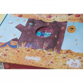 Mon Petit Pommier - 20 pcs - Insert and Reversible Puzzle