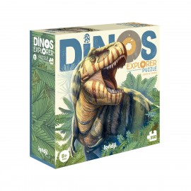 Dinos Explorer - 350 pcs - Look and Learn Puzzle