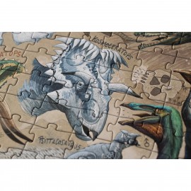 Dinos Explorer - 350 pcs - Look and Learn Puzzle