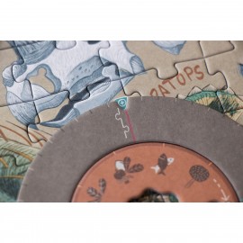 Dinos Explorer - 350 pcs - Look and Learn Puzzle
