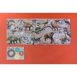 Dinos Explorer - 350 pcs - Look and Learn Puzzle