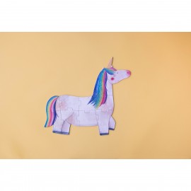 My Unicorn - 2+4+6+8+10 pcs - Progressive Puzzle