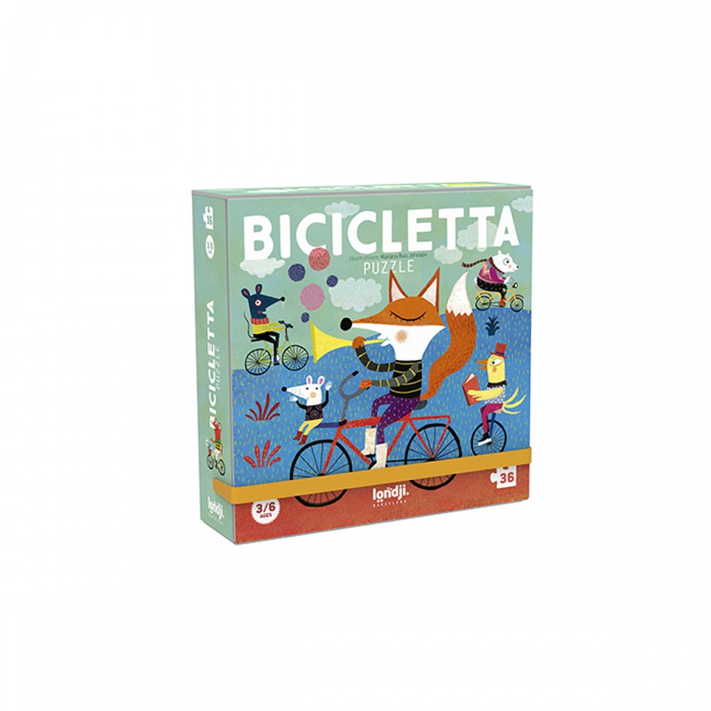 Bicicletta - 36 pcs - Bikes Puzzle