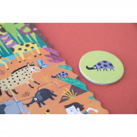 My Little Jungle - 24 pcs- Look and Find Pocket Puzzle