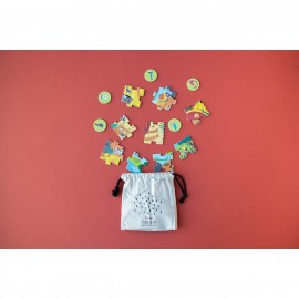 My Little Jungle - 24 pcs- Look and Find Pocket Puzzle